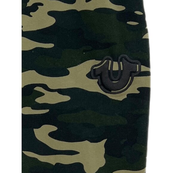 1100 True Religion Camo Capri Jogger Sweats Womens - Picture 3 of 3